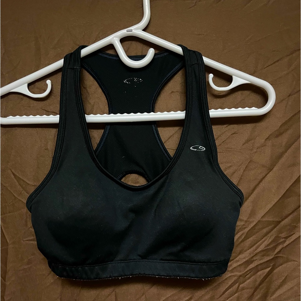 Champion Sports Bra Black Womens Size Medium US - Picture 3 of 4